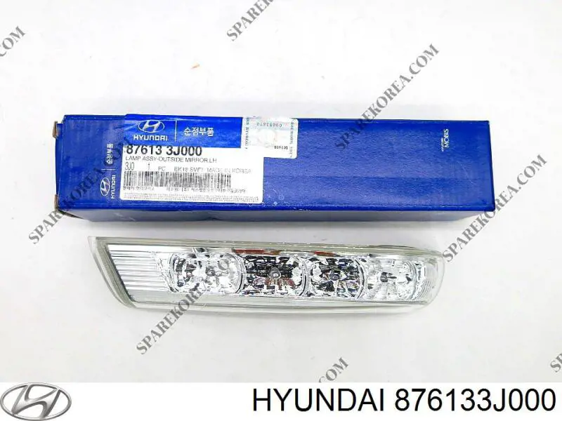 876133J000 Hyundai/Kia указатель поворота зеркала левый