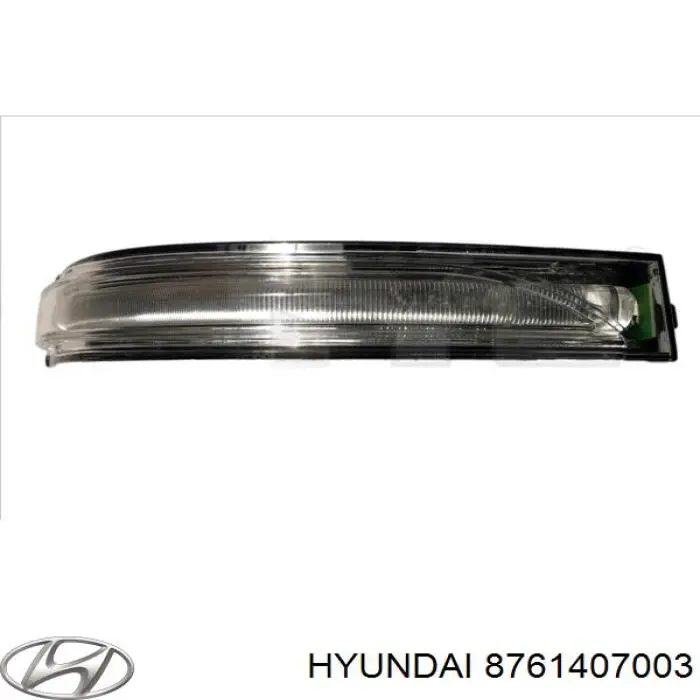 8761407003 Hyundai/Kia pisca-pisca de espelho esquerdo