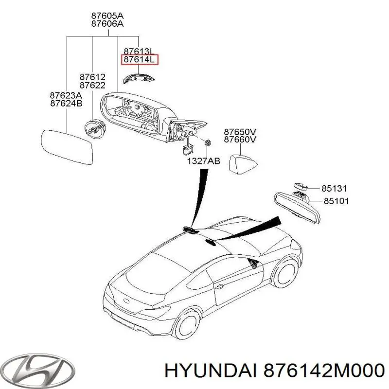  876142M000 Hyundai/Kia