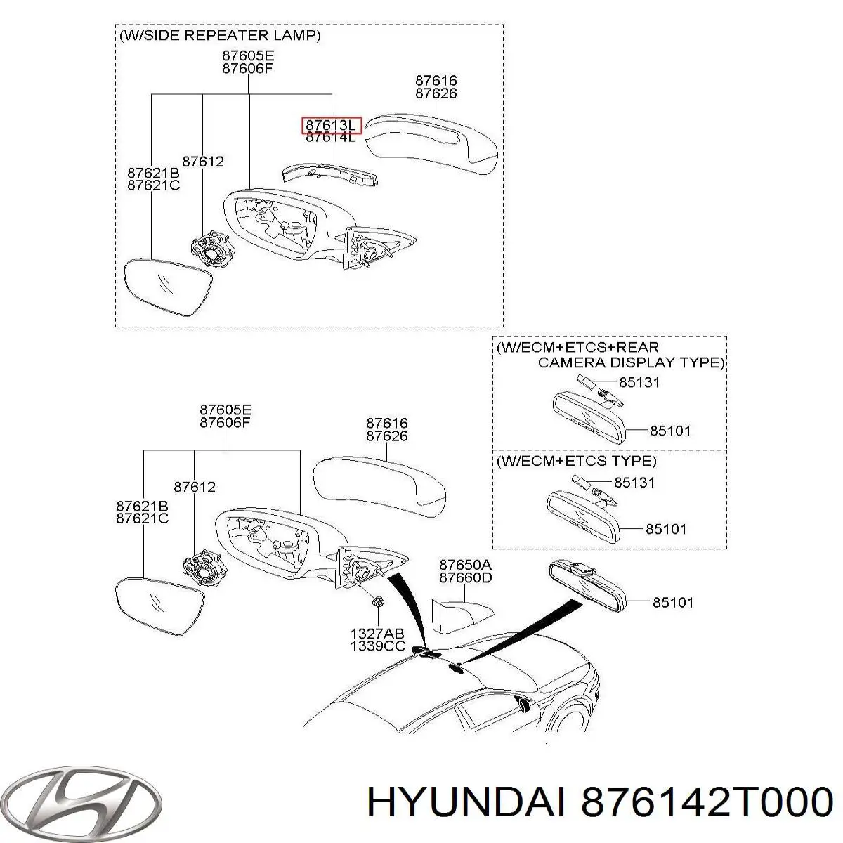 876142T000 Hyundai/Kia