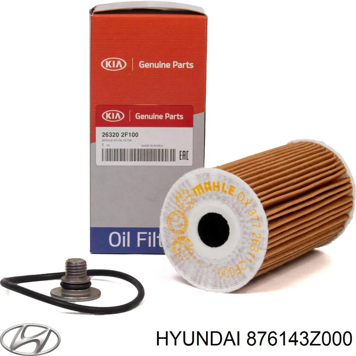 Поворотник левый 876143Z000 Hyundai/Kia