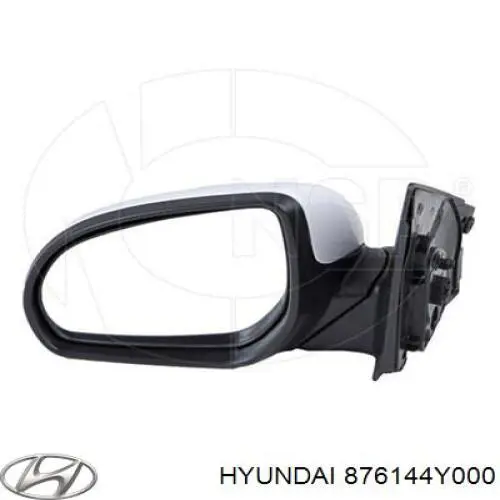 876144Y000 Hyundai/Kia Повторитель поворота левого зеркала