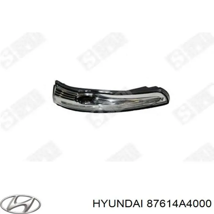 Указатель поворота зеркала, левый Hyundai/Kia 87614A4000 цена, от 22.94 USD
