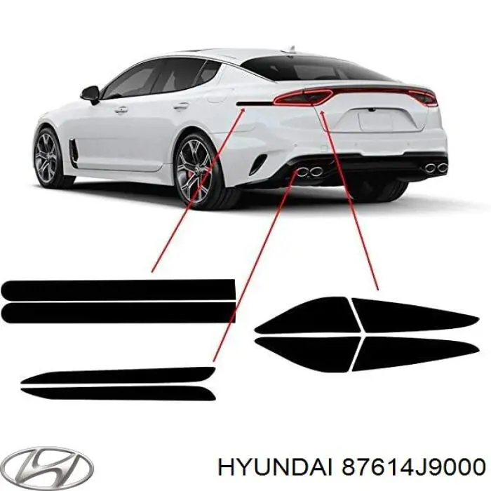  Hyundai/Kia 87614J9000 цена, от 96.58 USD