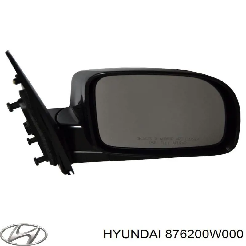 Наружное зеркало правое Hyundai/Kia 876200W000 цена, от 79.03 USD