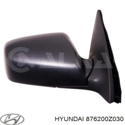 876200Z030 Hyundai/Kia Зеркало заднего вида правое