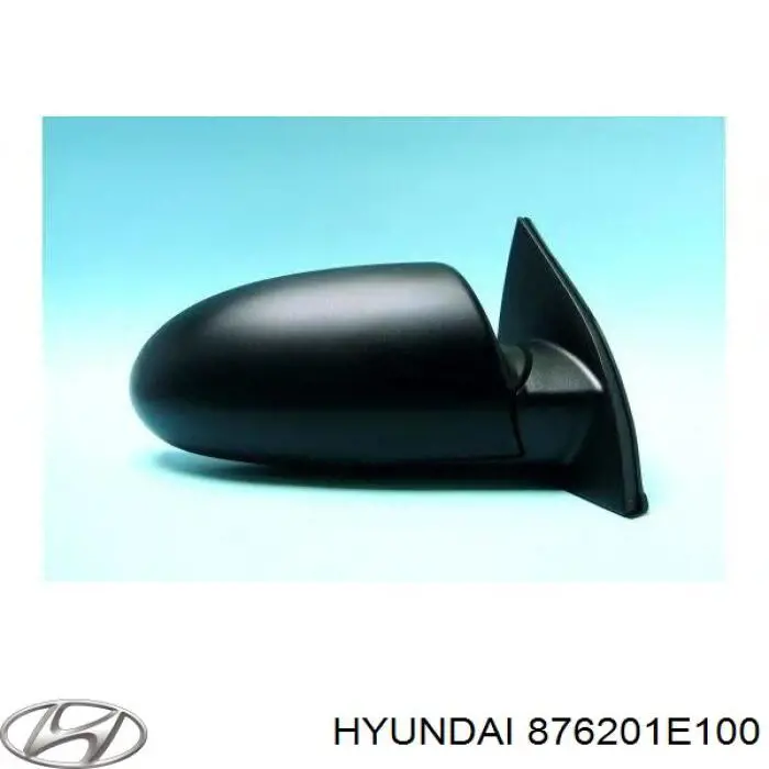 Купить 876201E100 Hyundai/Kia Боковое зеркало заднего вида правое