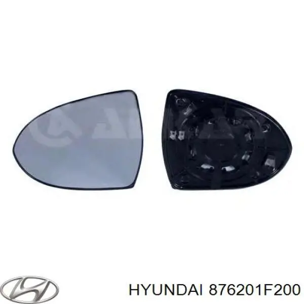876201F200 Hyundai/Kia Зеркало заднего вида правое