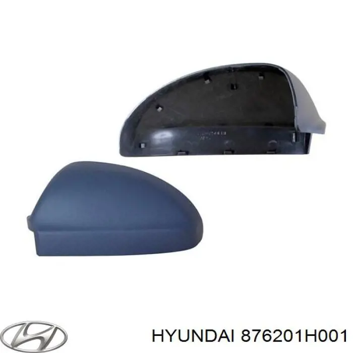 Накладка (крышка) зеркала заднего вида правая 876201H001 Hyundai/Kia