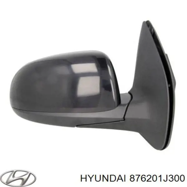 876201J300 Hyundai/Kia Зеркало заднего вида правое