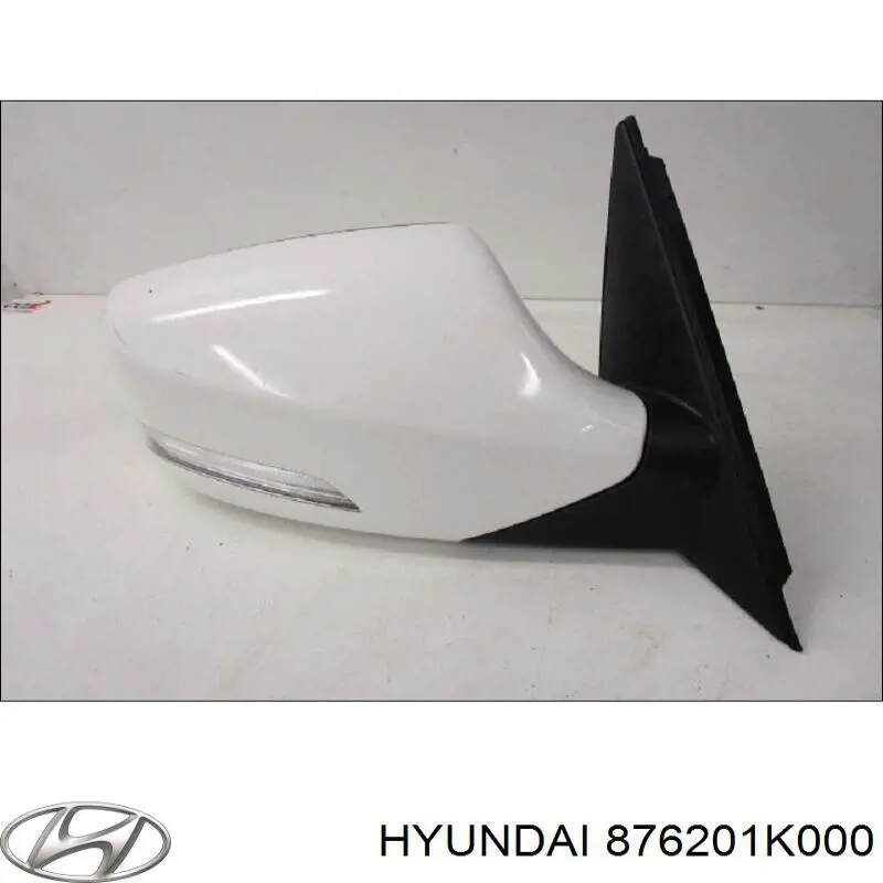 876201K000 Hyundai/Kia Зеркало заднего вида правое