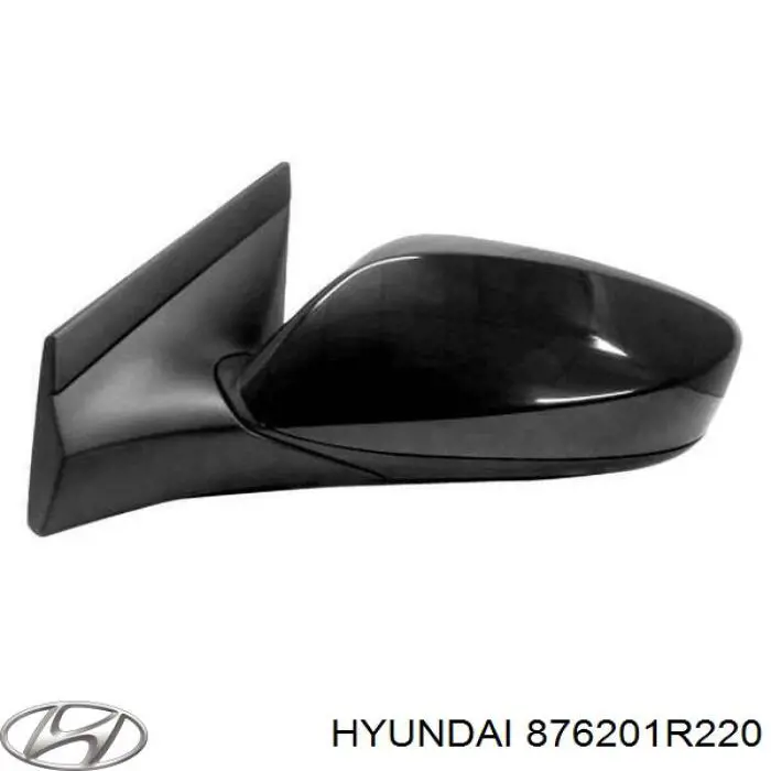 Зеркало заднего вида правое на Hyundai Accent 
