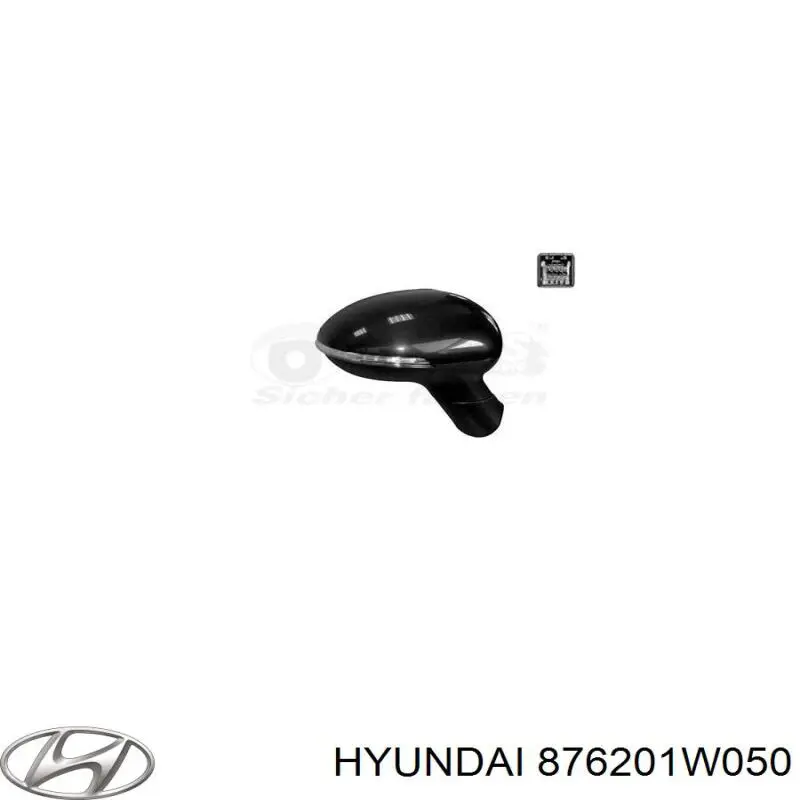 Купить 876201W050 Hyundai/Kia Боковое зеркало заднего вида правое
