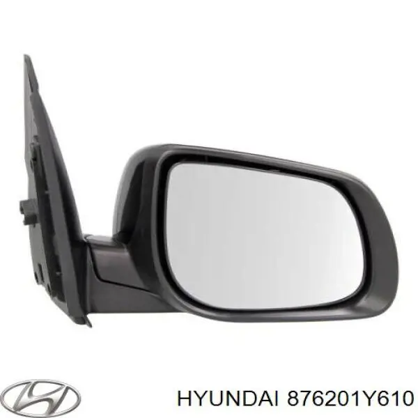 876201Y610 Hyundai/Kia Зеркало заднего вида правое