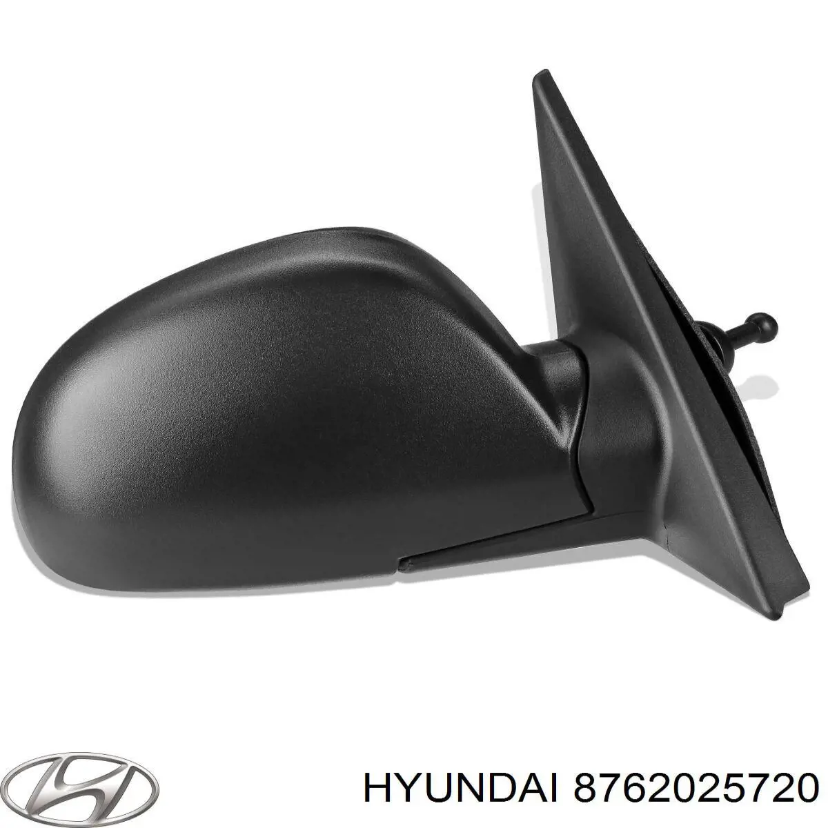 Зеркало заднего вида правое на Hyundai Accent 