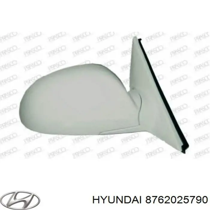 8762025790 Hyundai/Kia Зеркало заднего вида правое