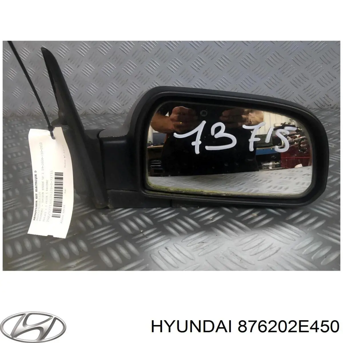876202E450 Hyundai/Kia зеркало заднего вида правое