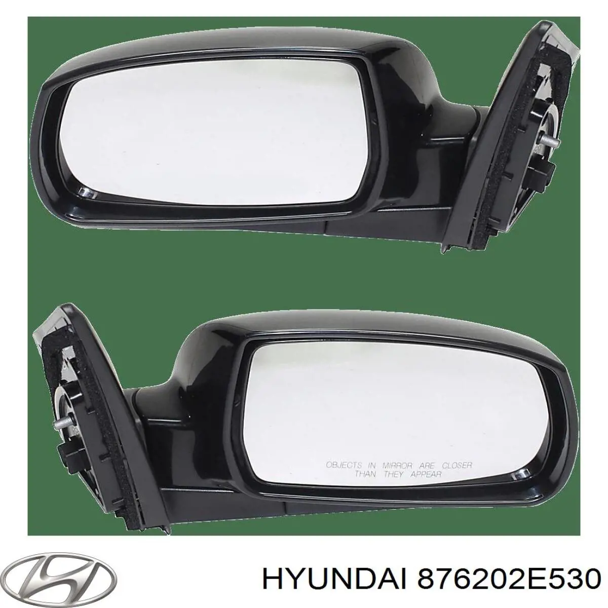 Espelho de retrovisão direito para Hyundai Tucson 