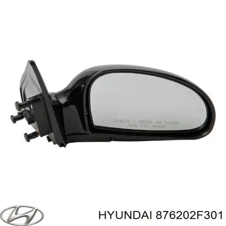 876202F301 Hyundai/Kia зеркало заднего вида правое