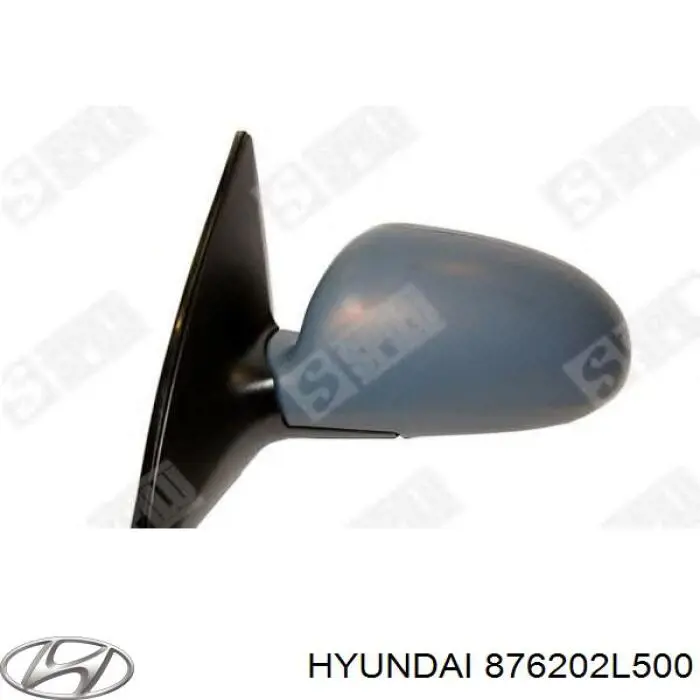 876202L500 Hyundai/Kia Зеркало заднего вида правое