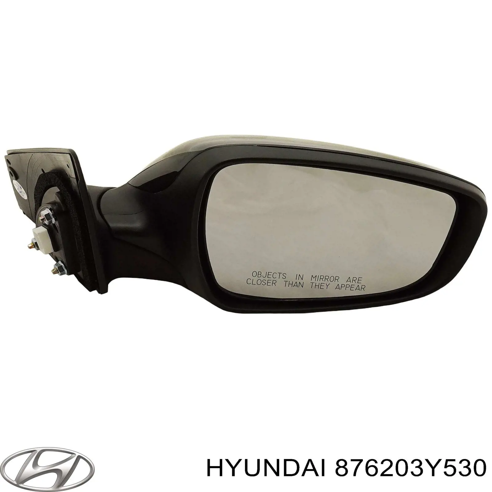 Наружное зеркало правое Hyundai/Kia 876203Y530 цена, от 144.92 USD