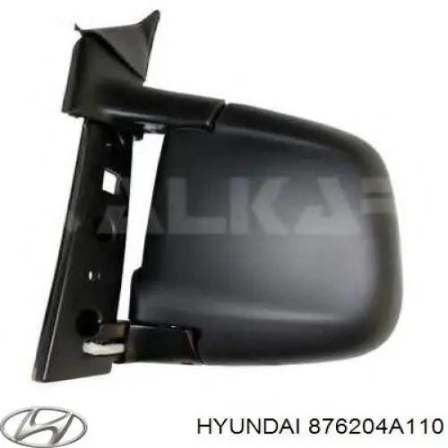 Купить 876204A110 Hyundai/Kia Боковое зеркало заднего вида правое