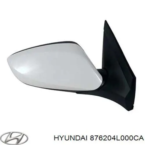 Наружное зеркало правое Hyundai/Kia 876204L000CA цена, от 80.40 USD