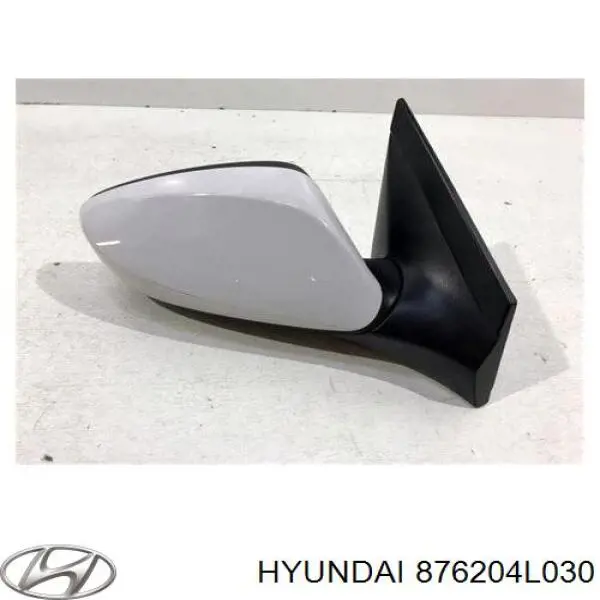 876201R120 Hyundai/Kia зеркало заднего вида правое