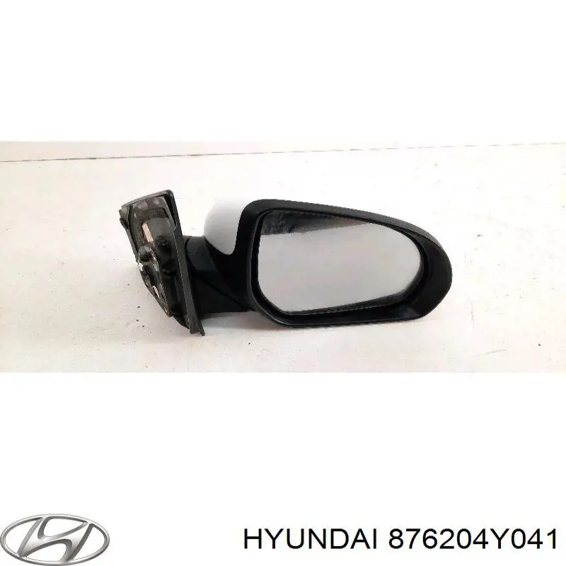 876204Y041 Hyundai/Kia зеркало заднего вида правое