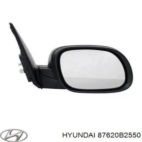 Наружное зеркало правое Hyundai/Kia 87620B2550 цена, от 114.41 USD