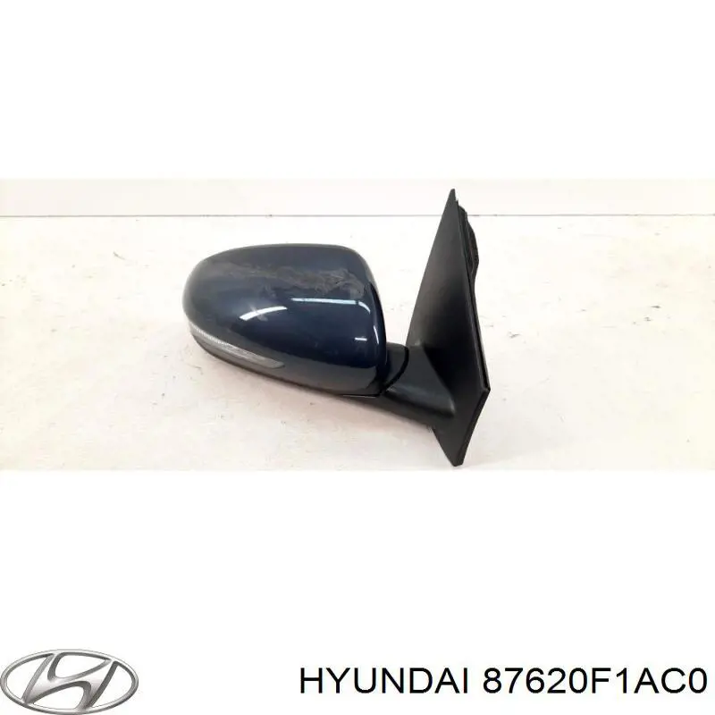 87620F1AC0 Hyundai/Kia Зеркало заднего вида правое
