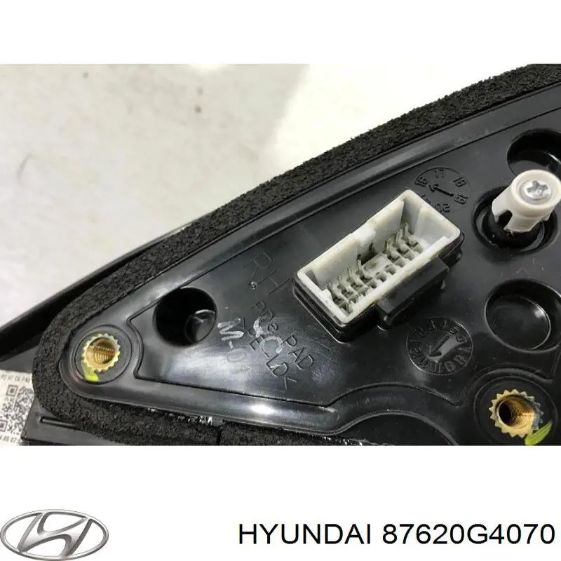 Наружное зеркало правое Hyundai/Kia 87620G4070 цена, от 259.72 USD