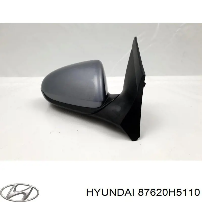 87620H5110 Hyundai/Kia Зеркало заднего вида правое