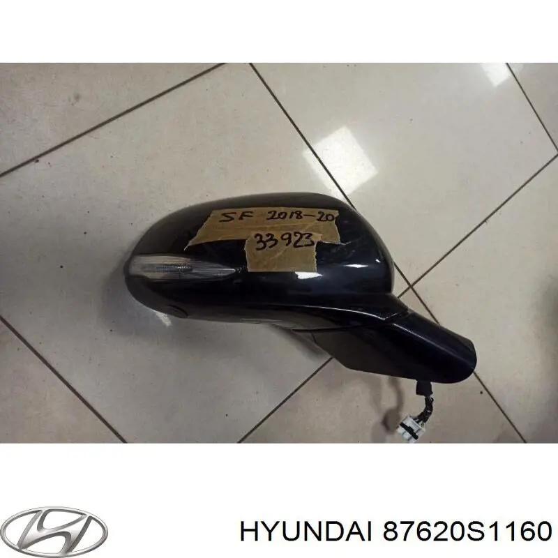 Купить 87620S1160 Hyundai/Kia Боковое зеркало заднего вида правое