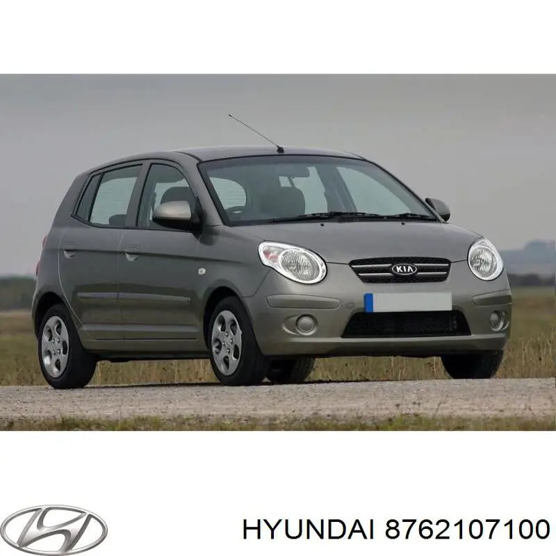 Купить 8762107100 Hyundai/Kia Стекло правого зеркала заднего вида