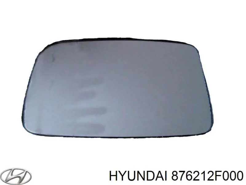 876212F000 Hyundai/Kia Зеркальный элемент правого зеркала заднего вида