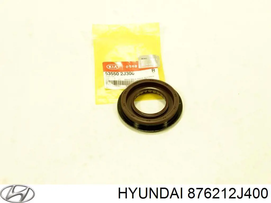 876212J400 Hyundai/Kia Зеркальный элемент правого зеркала заднего вида