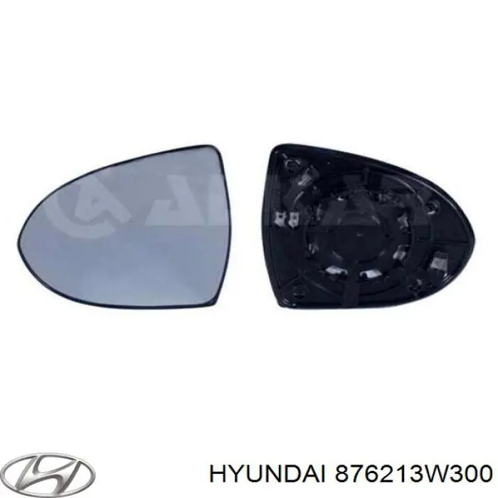 876213W300 Hyundai/Kia Зеркальный элемент правого зеркала заднего вида