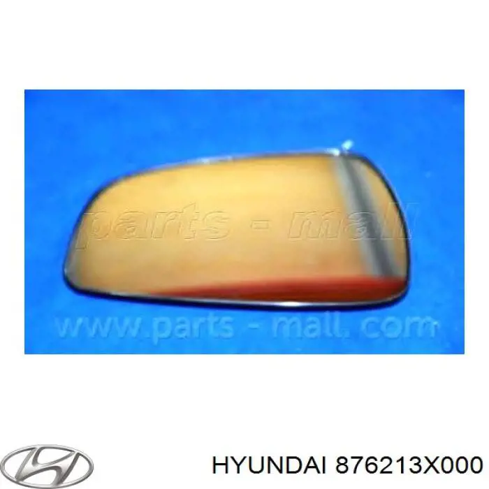 876213X000 Hyundai/Kia Зеркальный элемент правого зеркала заднего вида