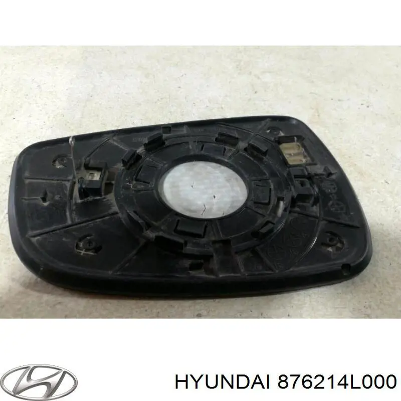 876214L000 Hyundai/Kia зеркальный элемент зеркала заднего вида правого