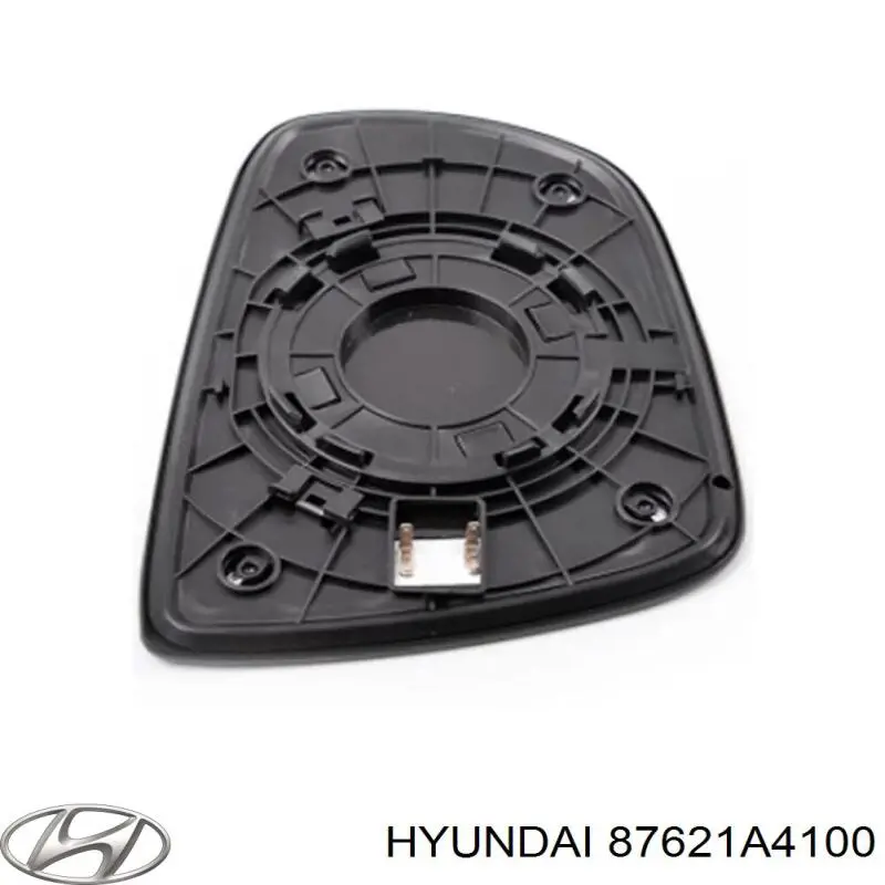 Купить 87621A4100 Hyundai/Kia Стекло правого зеркала заднего вида