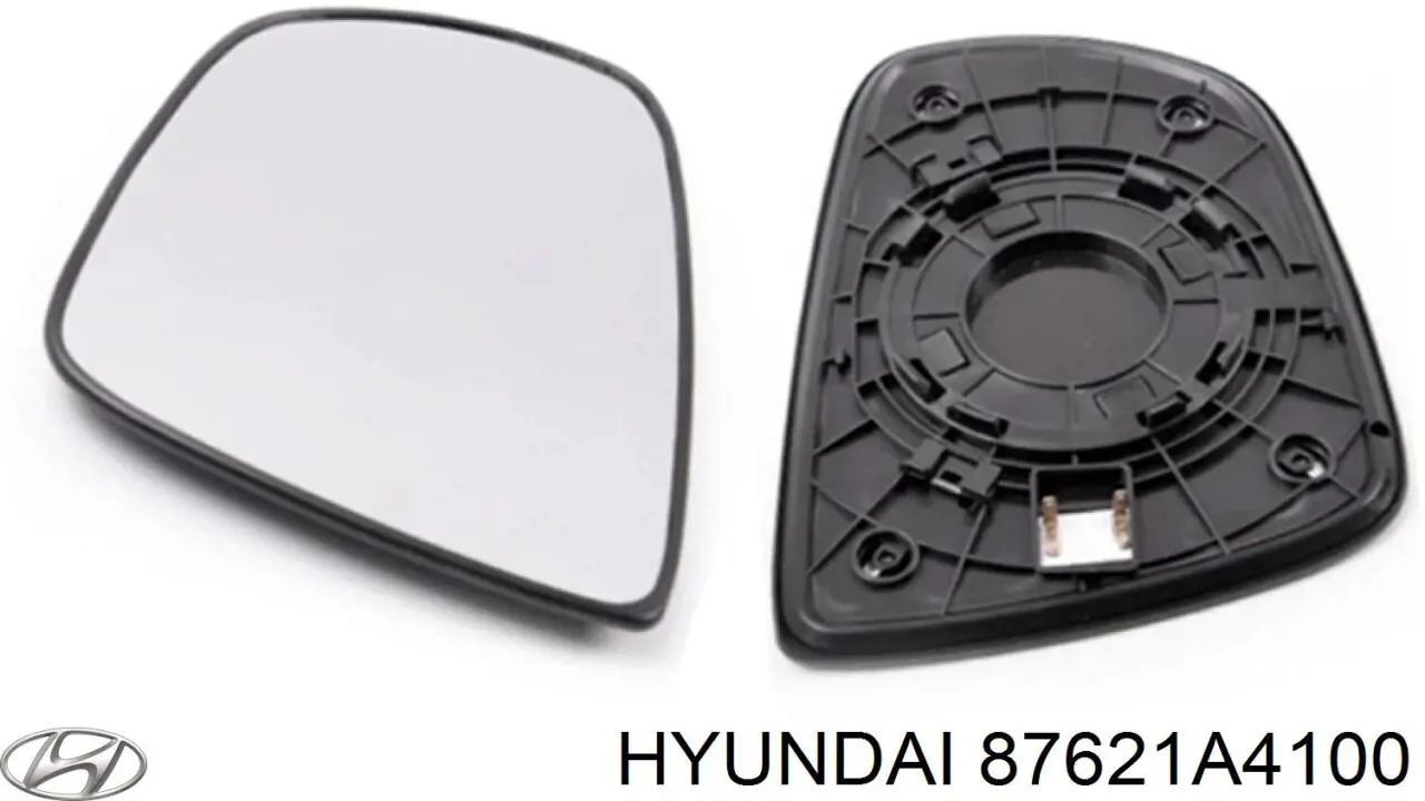 87621A4100 Hyundai/Kia Зеркальный элемент правого зеркала заднего вида