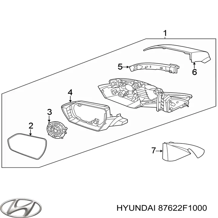  87622F1000 Hyundai/Kia