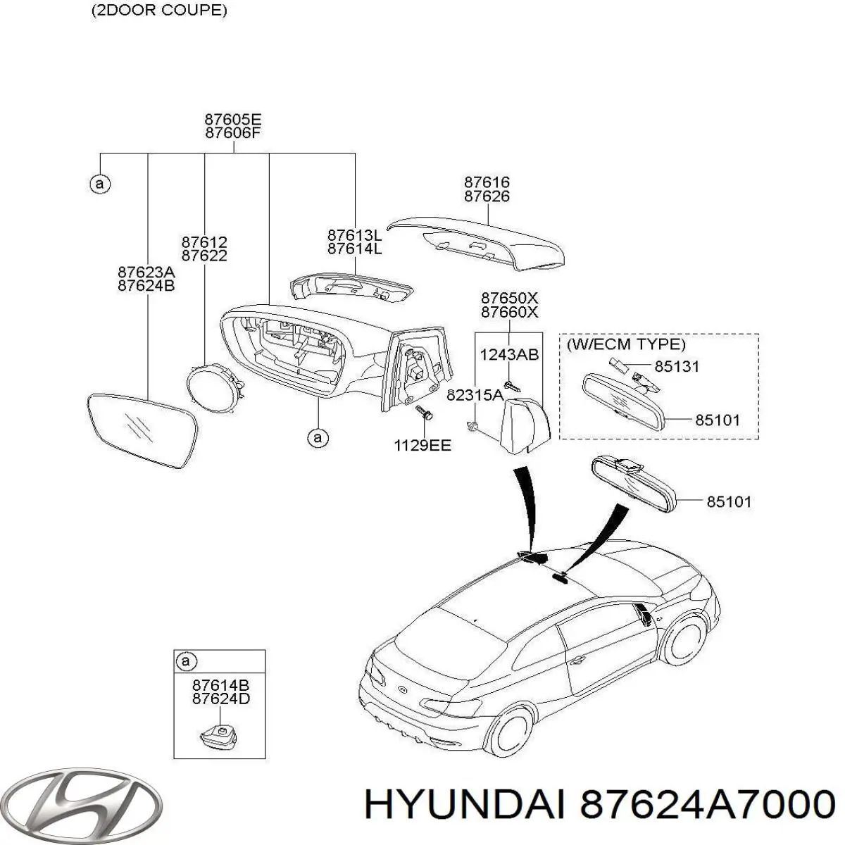 Купить 87624A7000 Hyundai/Kia 