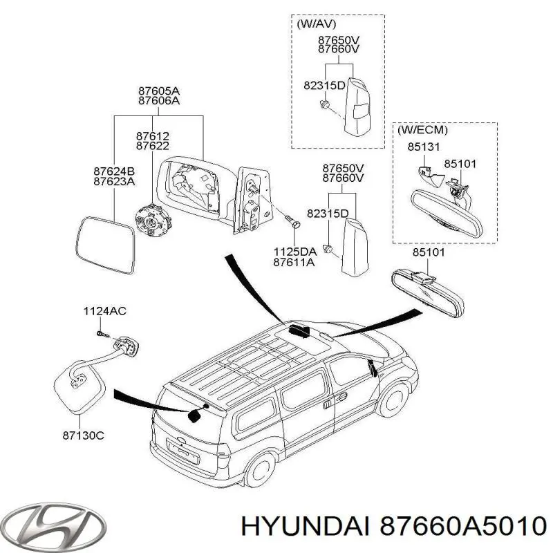 Купить 87660A5010 Hyundai/Kia 