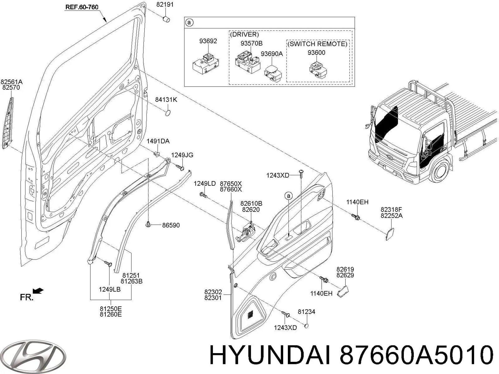  Hyundai/Kia 87660A5010 цена, от 12.67 USD
