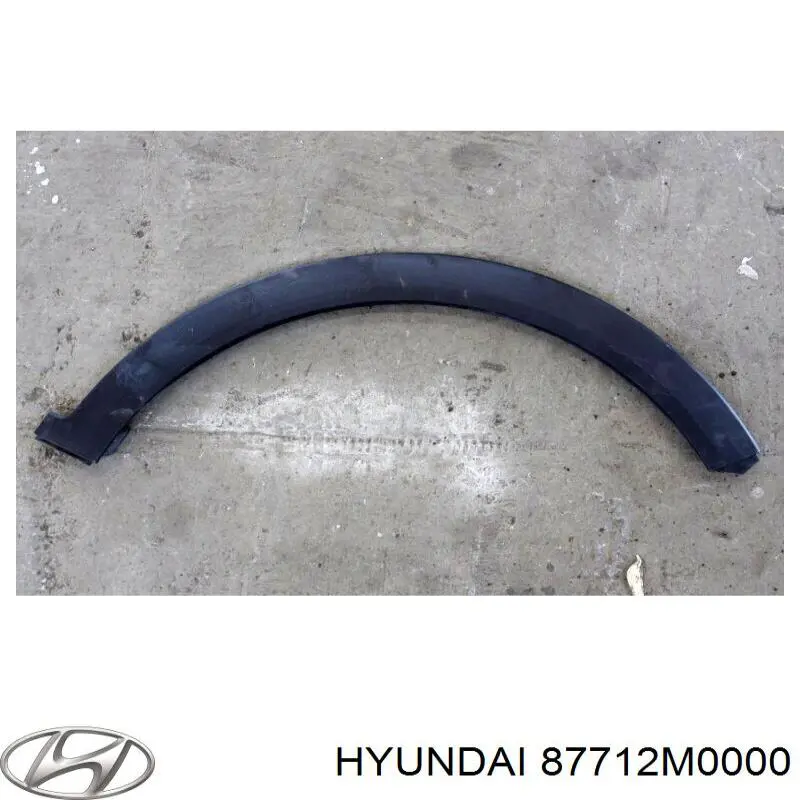 87712M0000 Hyundai/Kia Расширитель переднего крыла, правый