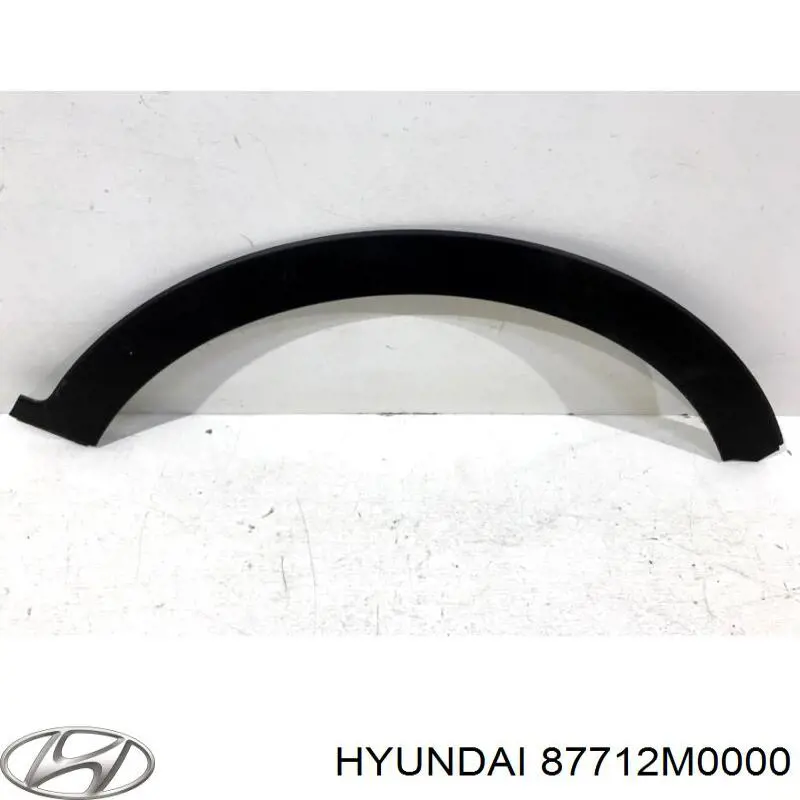 Молдинг арки крыла переднего, правый Hyundai/Kia 87712M0000 цена, от 19.28 USD