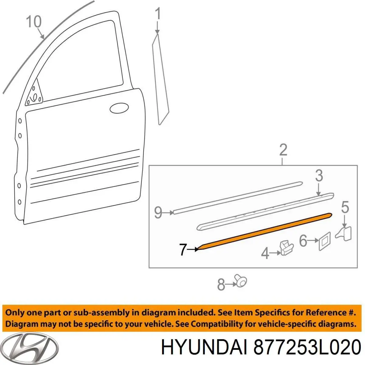  Hyundai/Kia 877253L020 цена, от 10.16 USD