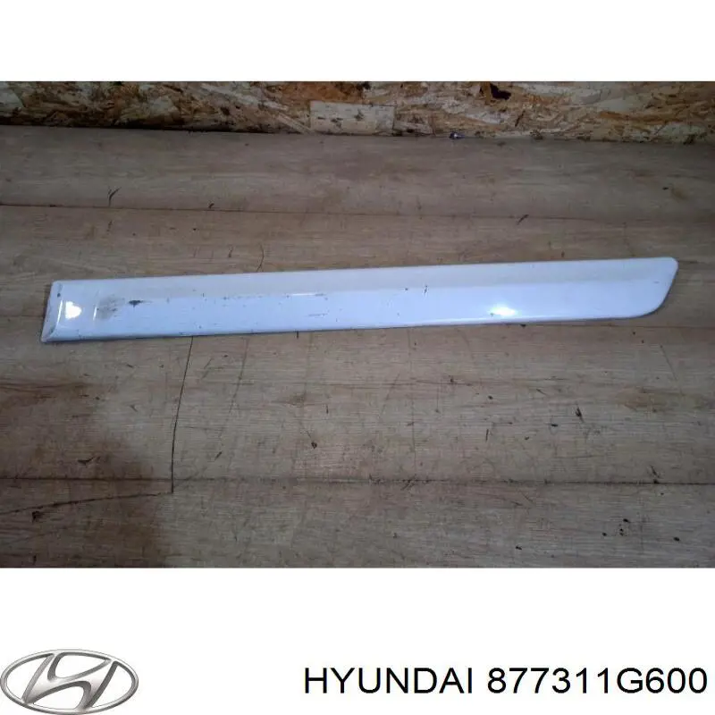Молдинг двери задней левой Hyundai/Kia 877311G600 цена, от  USD